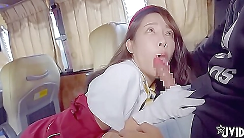 Asian slut gets fucked by a huge cock