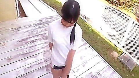 Mature asian nurses her man in the kitchen