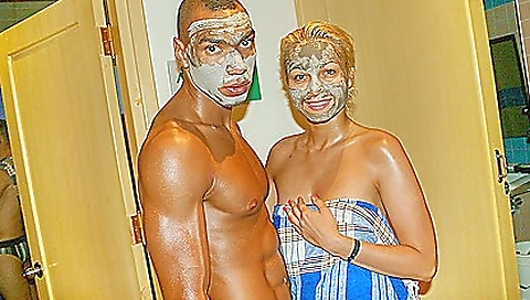 Sexy blonde girlfriend loves to fuck with her boyfrie complex hotpants