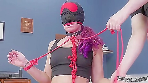 Sexy dark brown drilled with her pussy