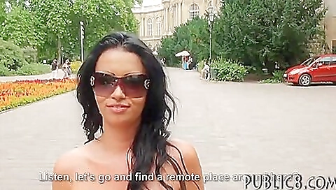 Blonde with huge natural boobs and tits