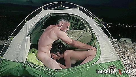 Horny slut takes on his dick