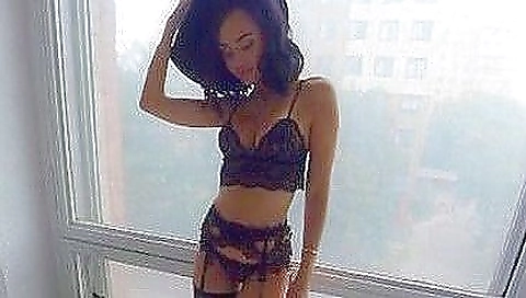 Married guy with huge tits and a cum